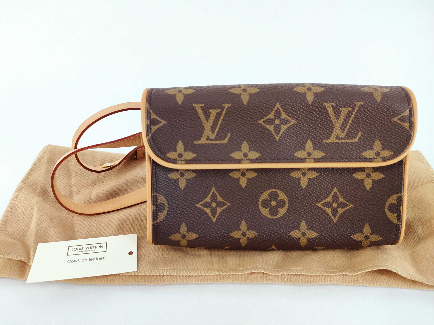 LOUIS VUITTON Monogram Pochette Florentine Shoulder Bag