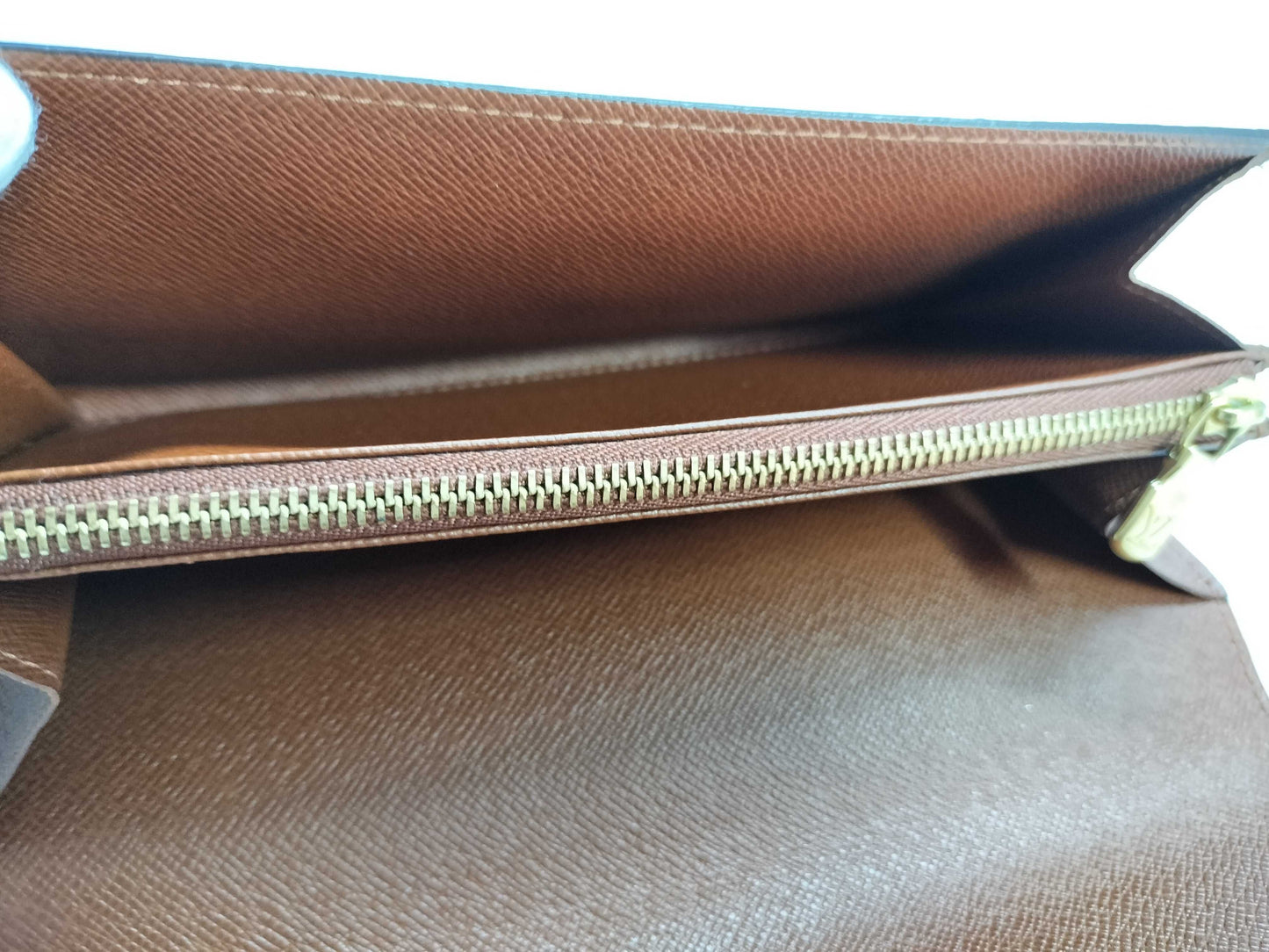 LOUIS VUITTON LOUIS VUITTON Monogram LV Monogram Porte Monnaie Credit Wallet M61725 TH0092
