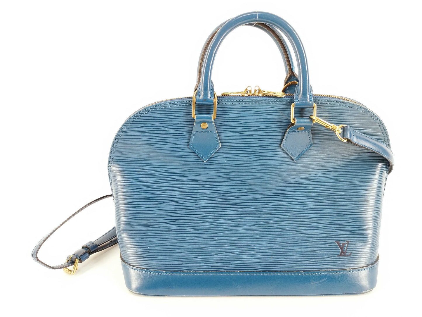 LOUIS VUITTON Epi Alma PM Handbag M52145 AR0976