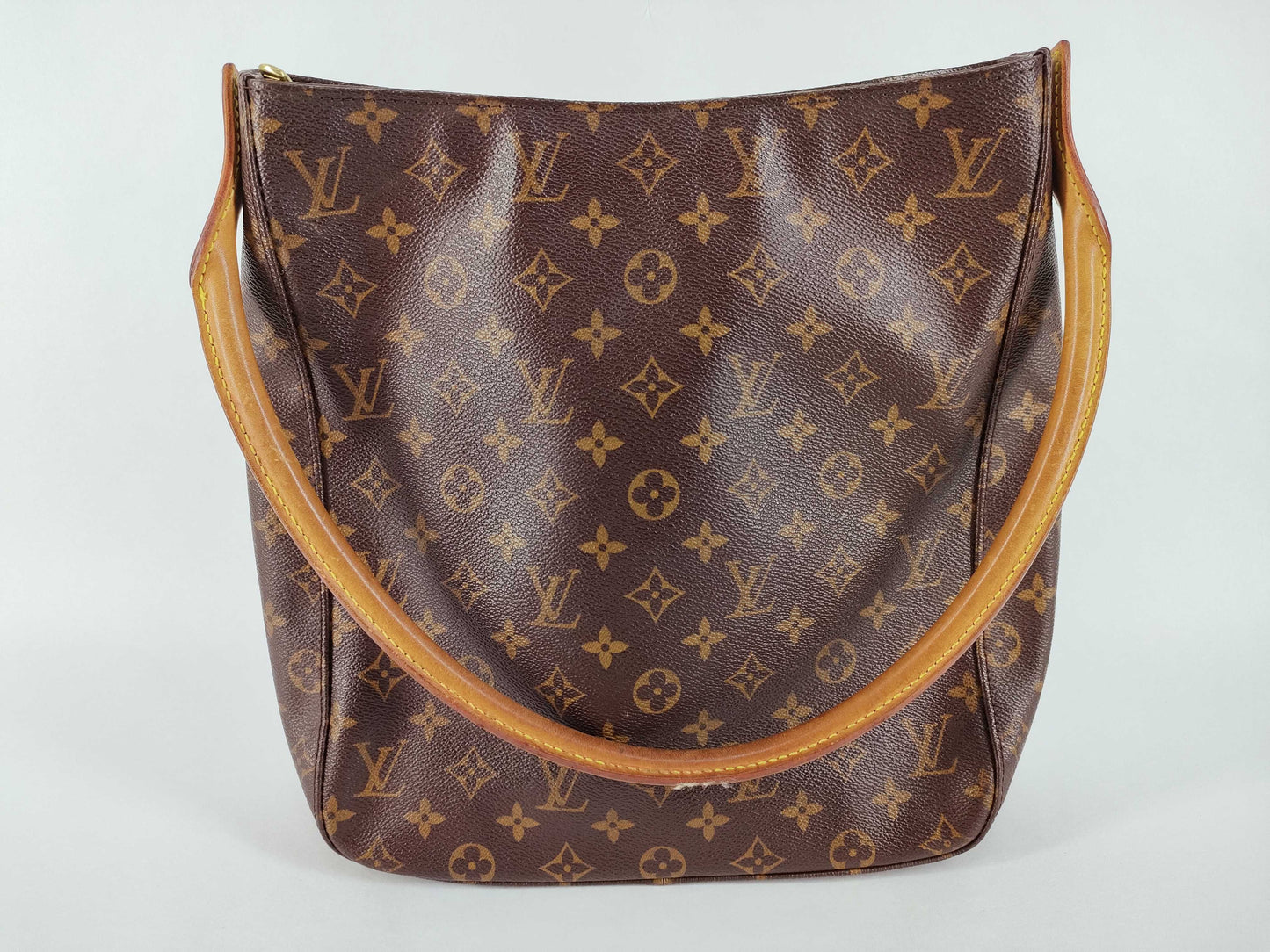 LOUIS VUITTON Monogram LV Monogram Looping GM M51145 MI1909 Shoulder Bag