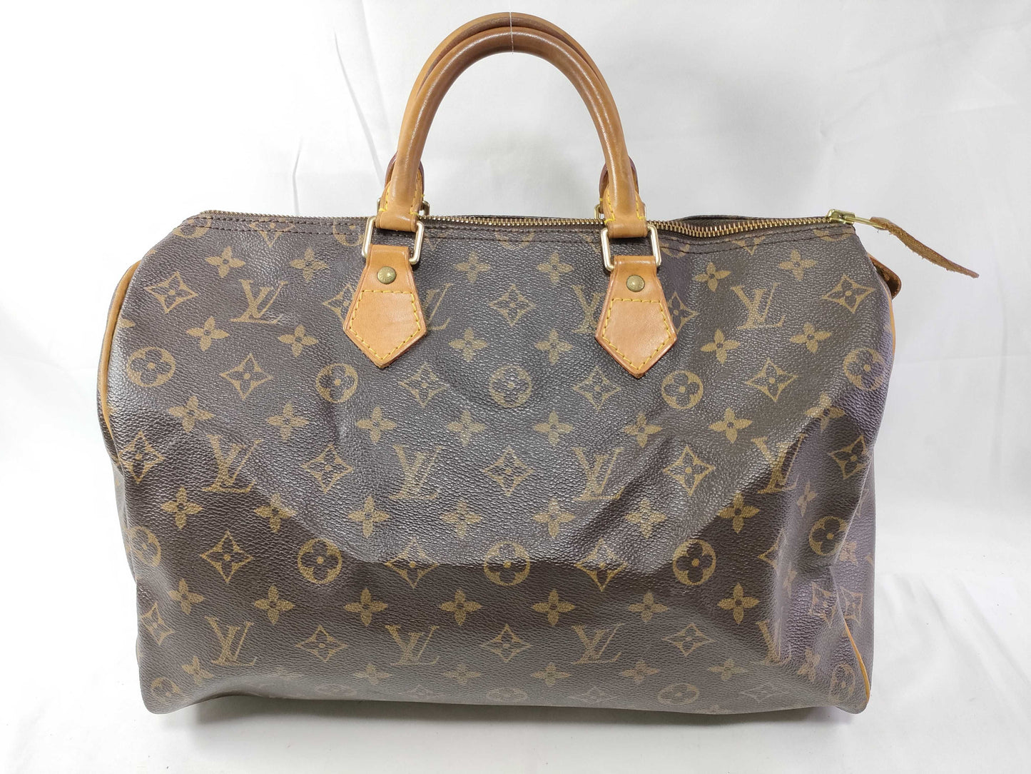 LOUIS VUITTON Monogram LV Monogram Speedy 35 M41107 TH0023 Handbag
