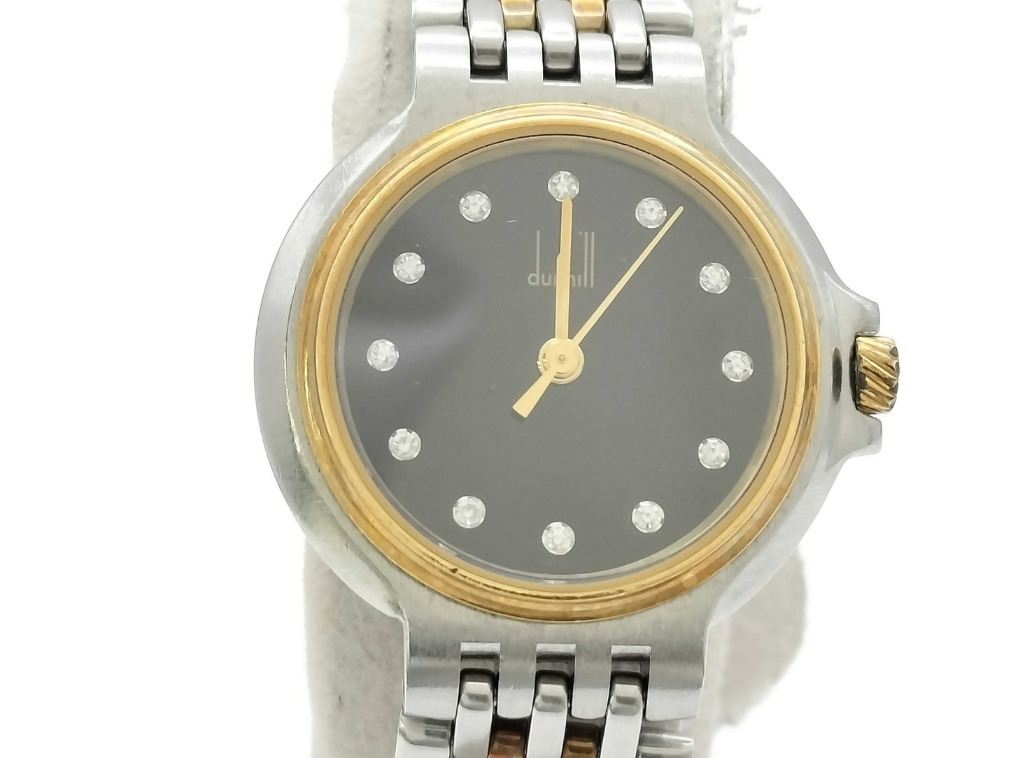 Dunhill 25 29223 W00 Quartz Black Dial Women's Watch