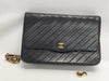 CHANEL Lambskin Chanel Coco Mark Lambskin Chain Shoulder Bag Black Shoulder Bag