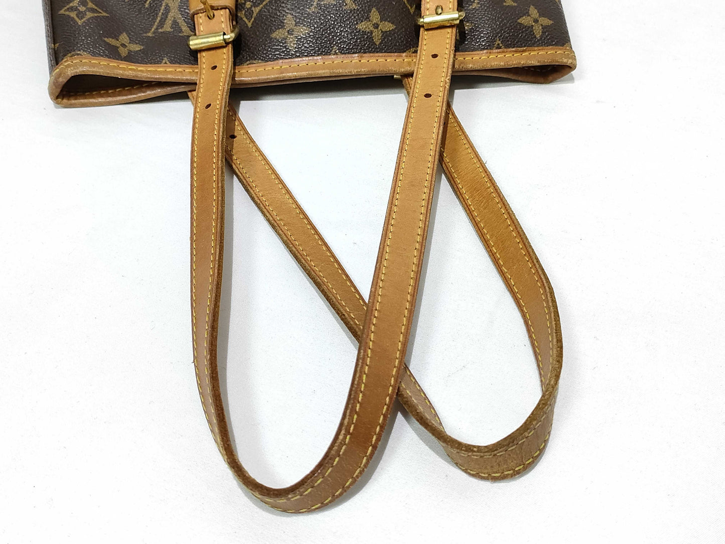 LOUIS VUITTON Monogram LV Monogram Petit Bucket M42238 VI0949 Tote Bag