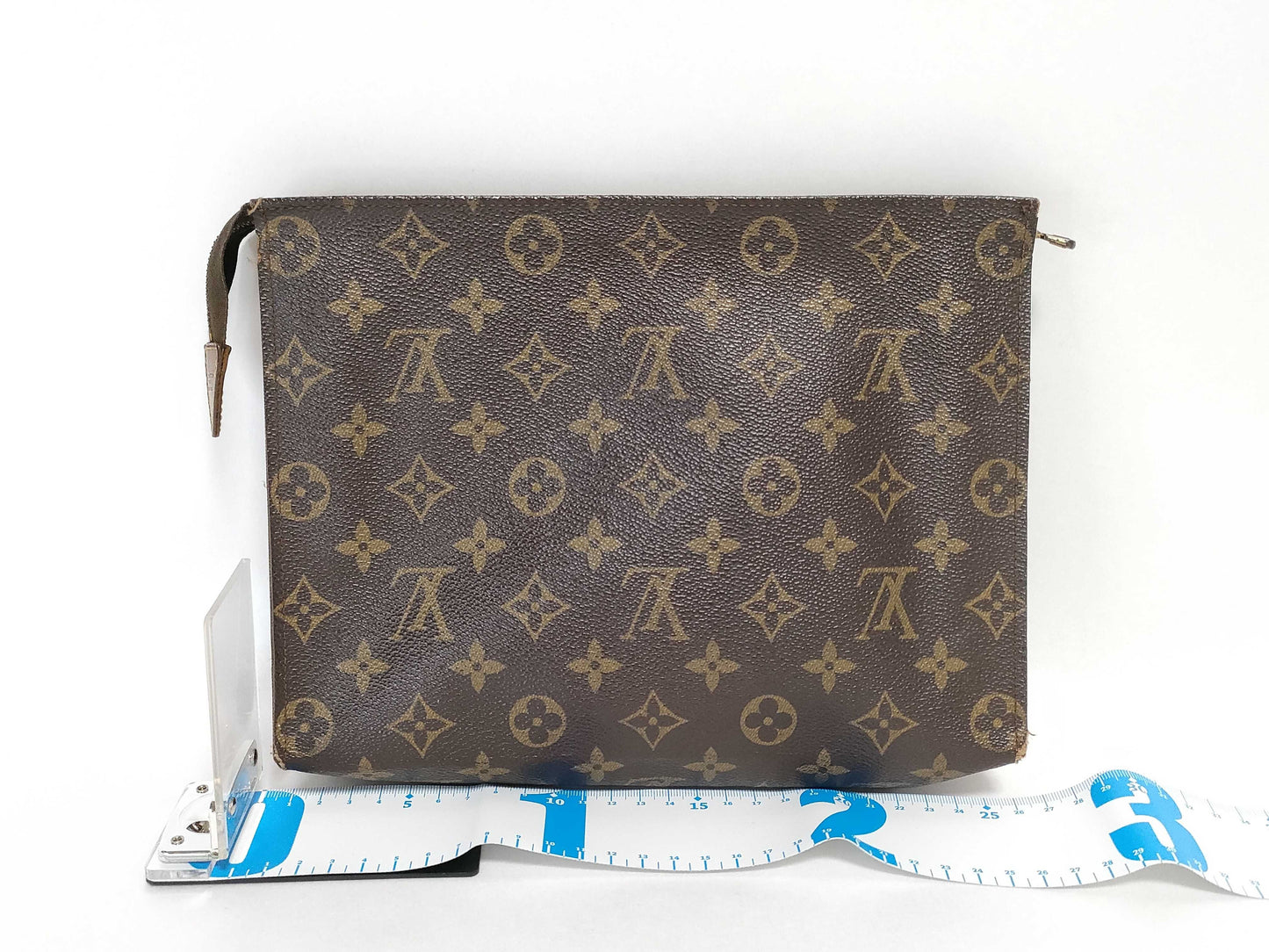 LOUIS VUITTON Monogram LV Monogram Poche Toilette 26 M47542 Pouch with Unknown Serial Number