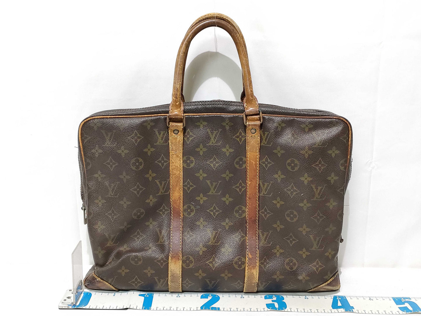LOUIS VUITTON Monogram LV Monogram Porte Document Voyage M53361 Business Bag