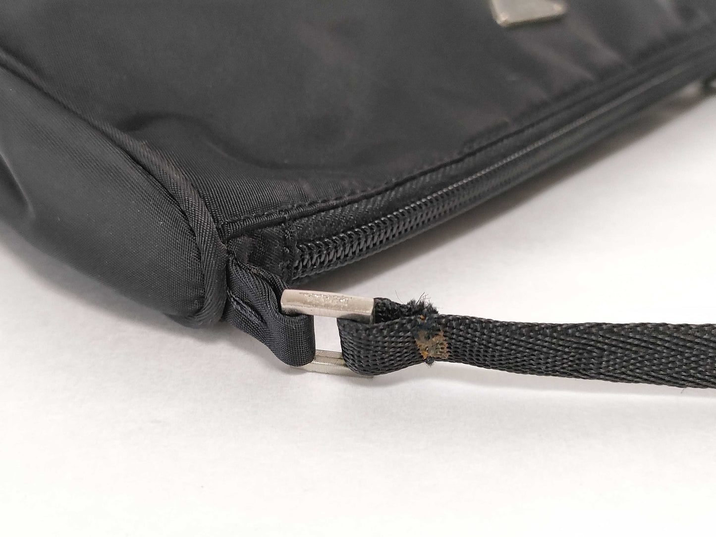 PRADA Nylon Prada Tessuto Handbag Black Handbag