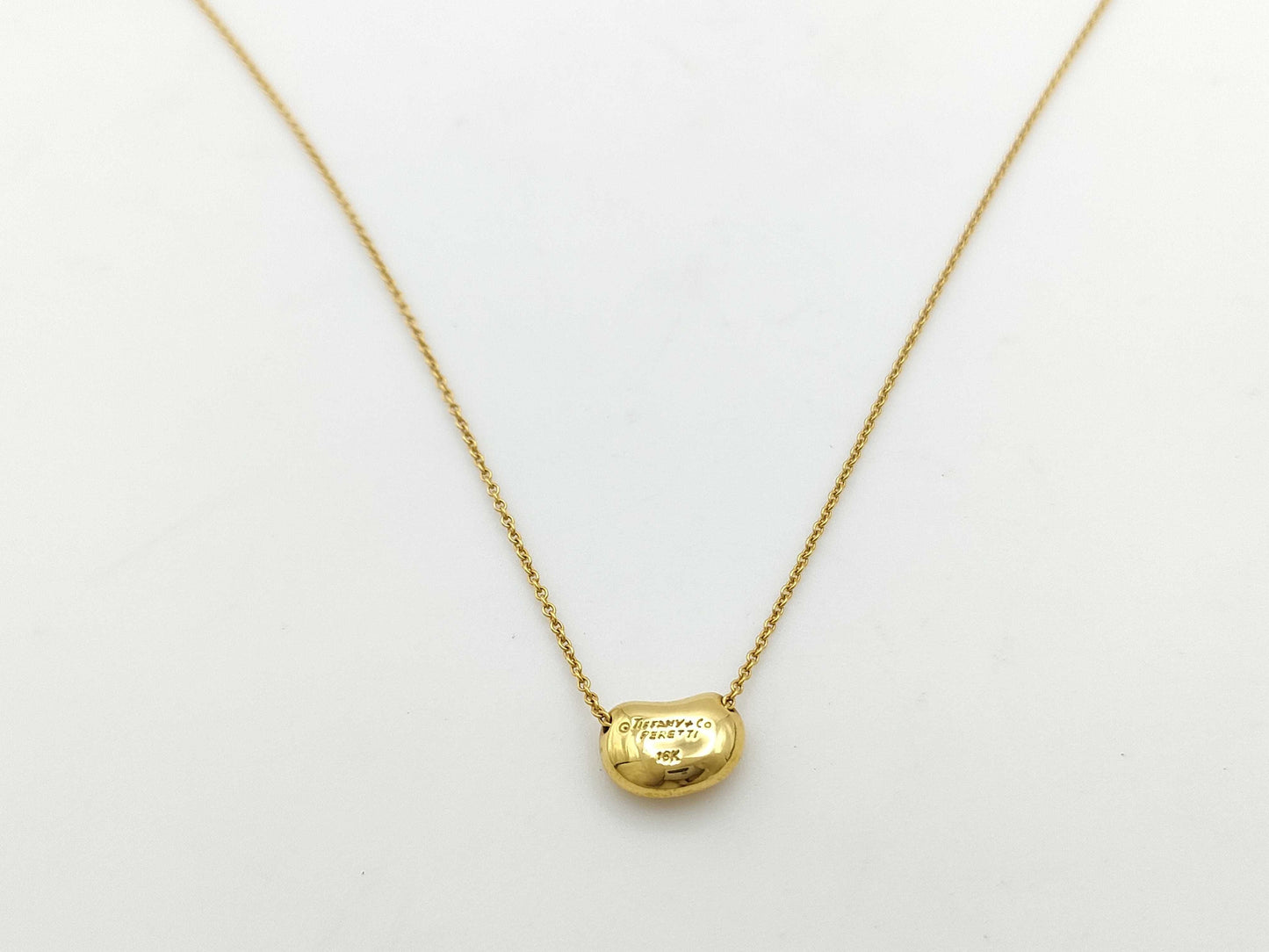 Tiffany & Co. Bean 18K 2.9g Necklace