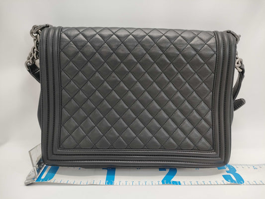 CHANEL Matelasse Boy 30 Matelasse Shoulder Bag