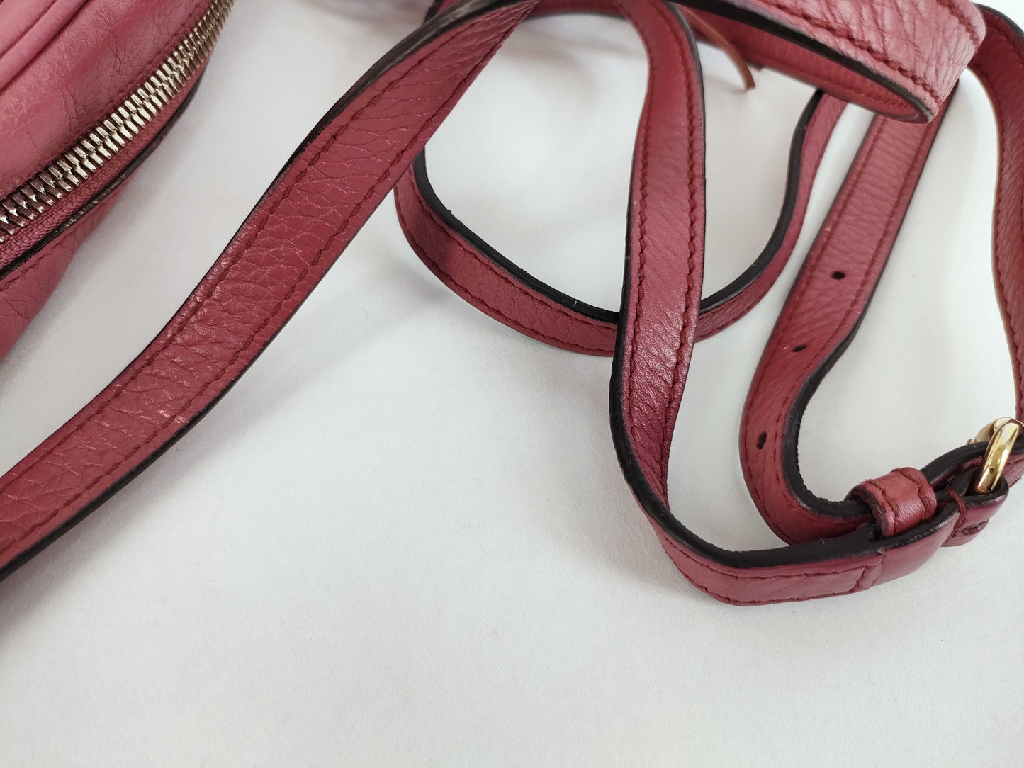 GUCCI Soho Shoulder Bag Purple
