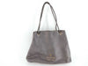 GUCCI Tiger Leather Shoulder Bag, Gray