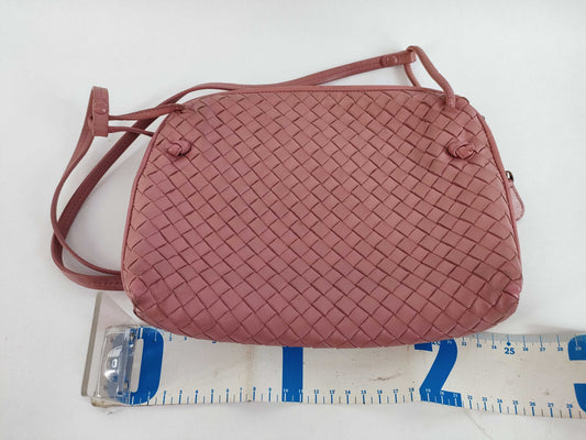 BOTTEGA VENETA Intrecciato Bottega Veneta Shoulder Bag, Purple Leather