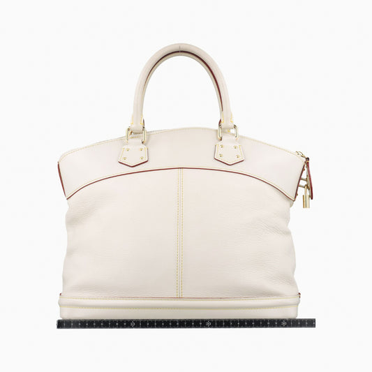 LOUIS VUITTON Lockit MM Bronze Leather Handbag M91874AS3057