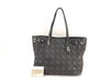Dior Lady Dior ID - Dior Lady Dior Cannage Panarea Coated Canvas Tote Bag Black 01-RU-0122 34 Tote Bag