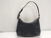 LOUIS VUITTON Monogram Satin Little Boulogne Pouch M92142 SR0041 Black