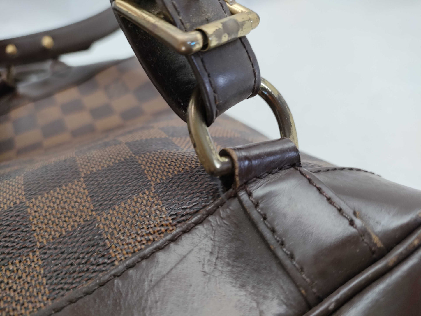 LOUIS VUITTON Damier Soho N51132 Backpack