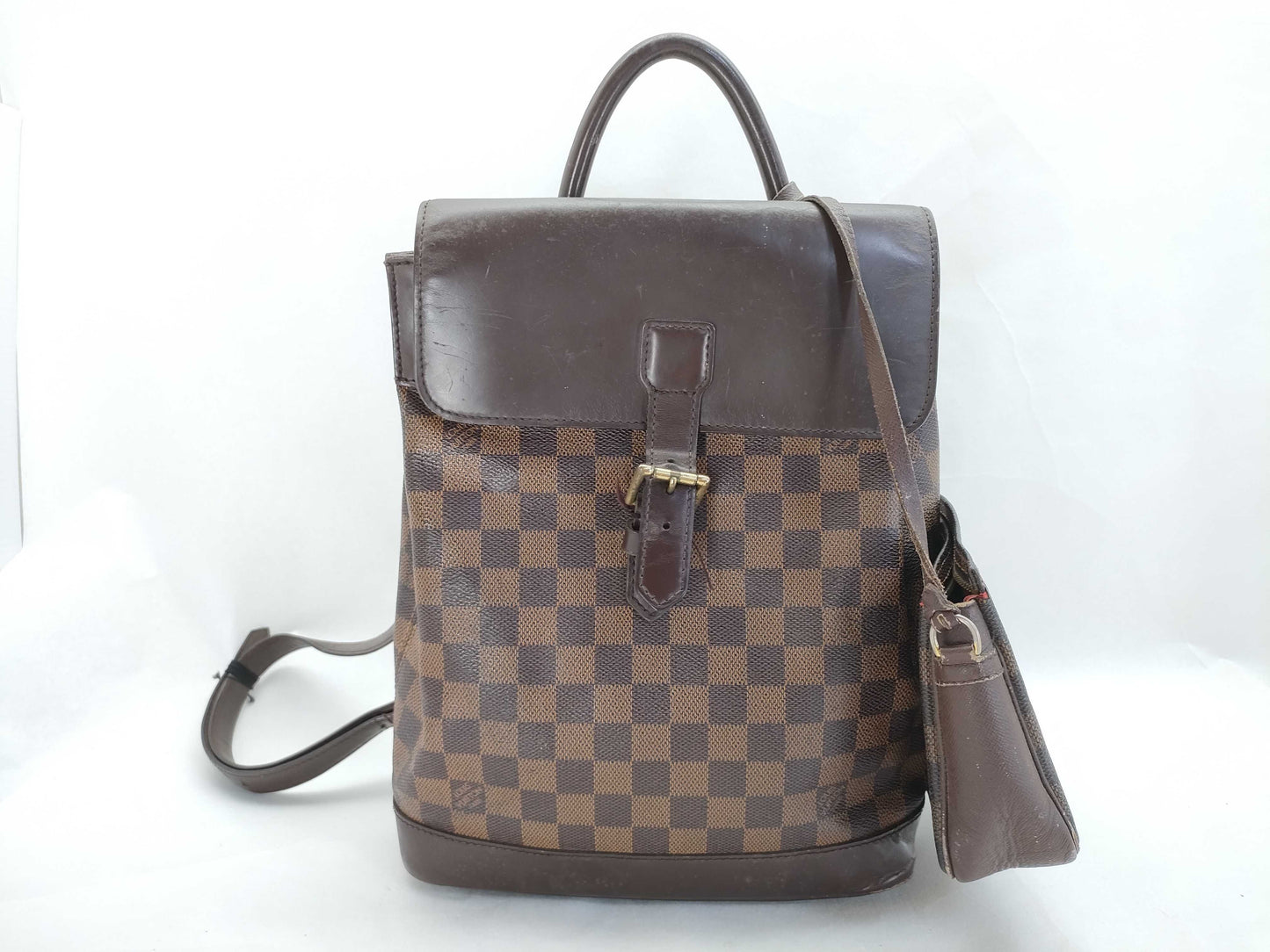 LOUIS VUITTON Damier Soho N51132 Backpack