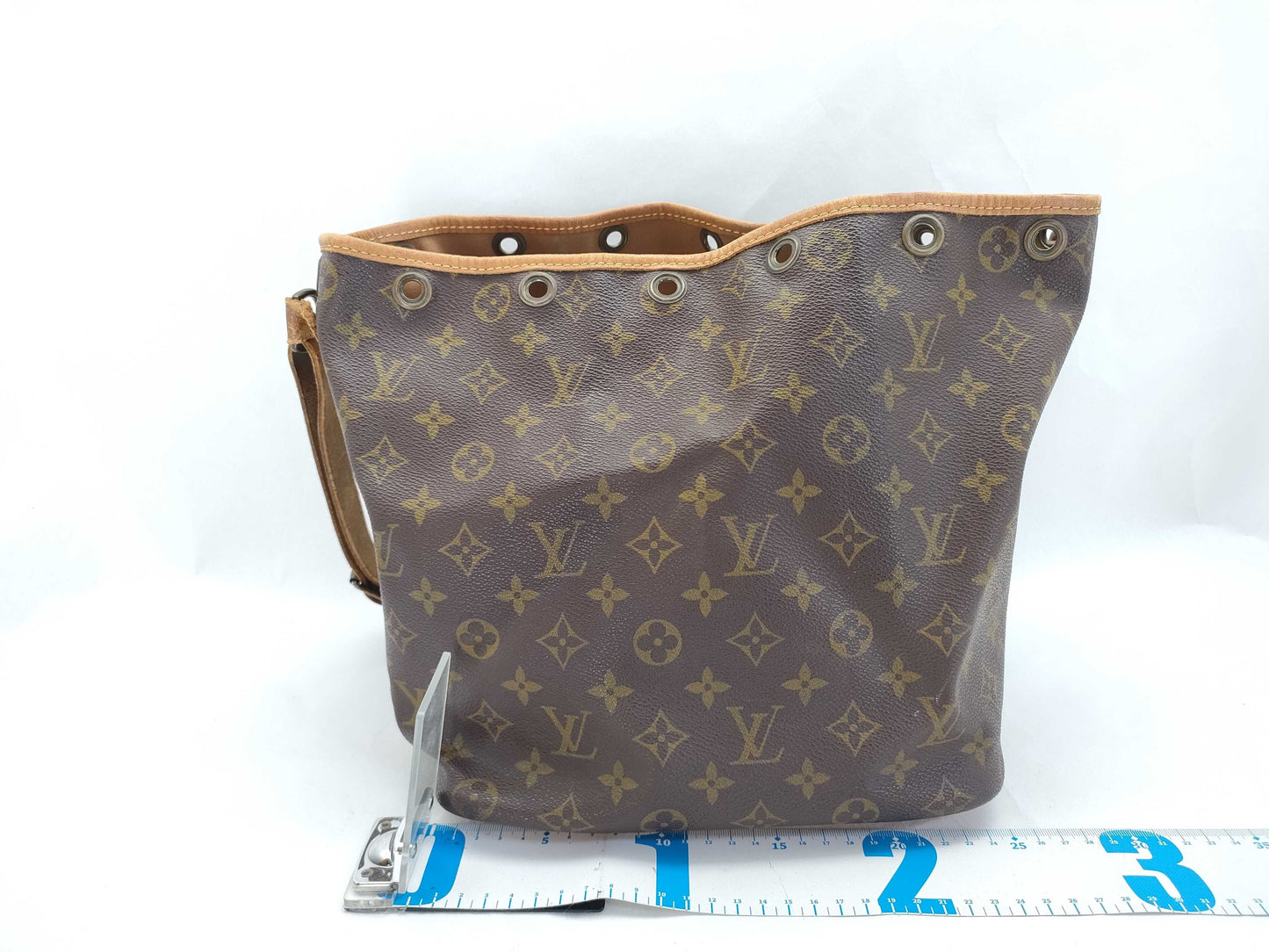 LOUIS VUITTON Monogram Petit Noe M42226 Strapless Shoulder Bag