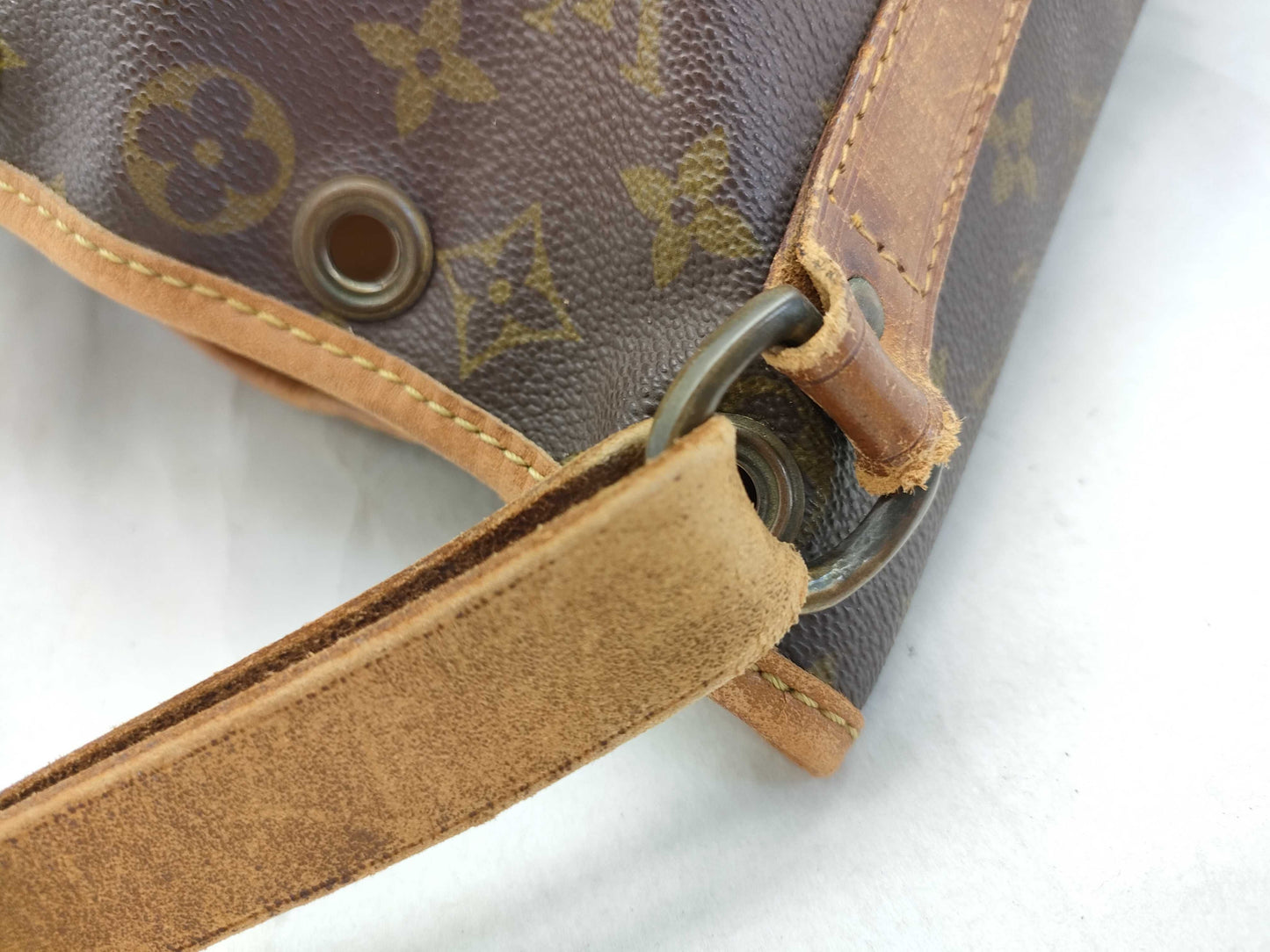 LOUIS VUITTON Monogram Petit Noe M42226 Strapless Shoulder Bag