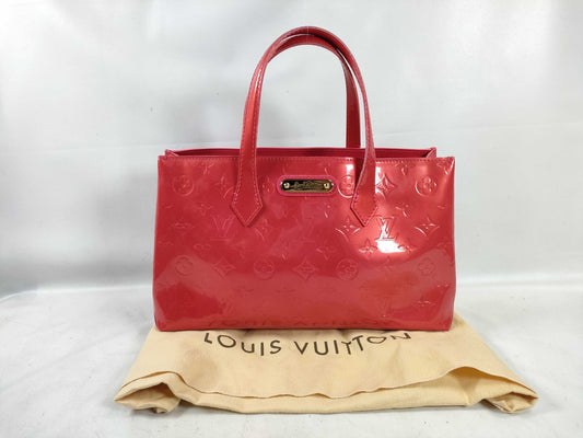 LOUIS VUITTON Vernis Wilshire PM M93643 Handbag