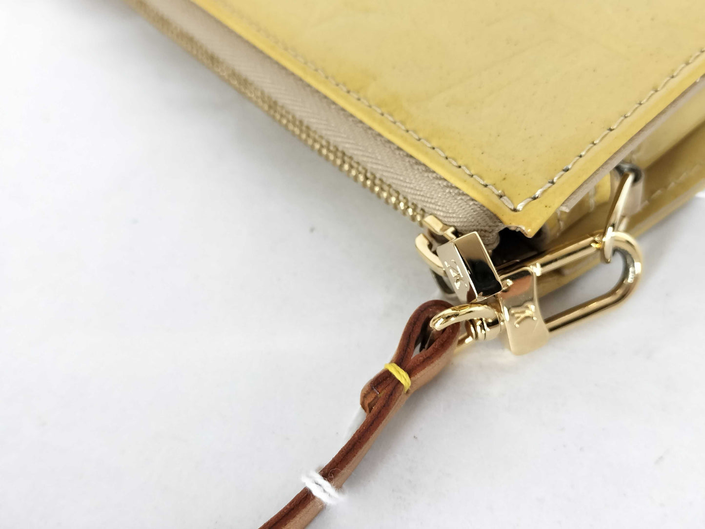 LOUIS VUITTON Vernis FR-LOUIS VUITTON LEXINGTON M41414 SHOULDER BAG VERNIS YELLOW Shoulder Bag