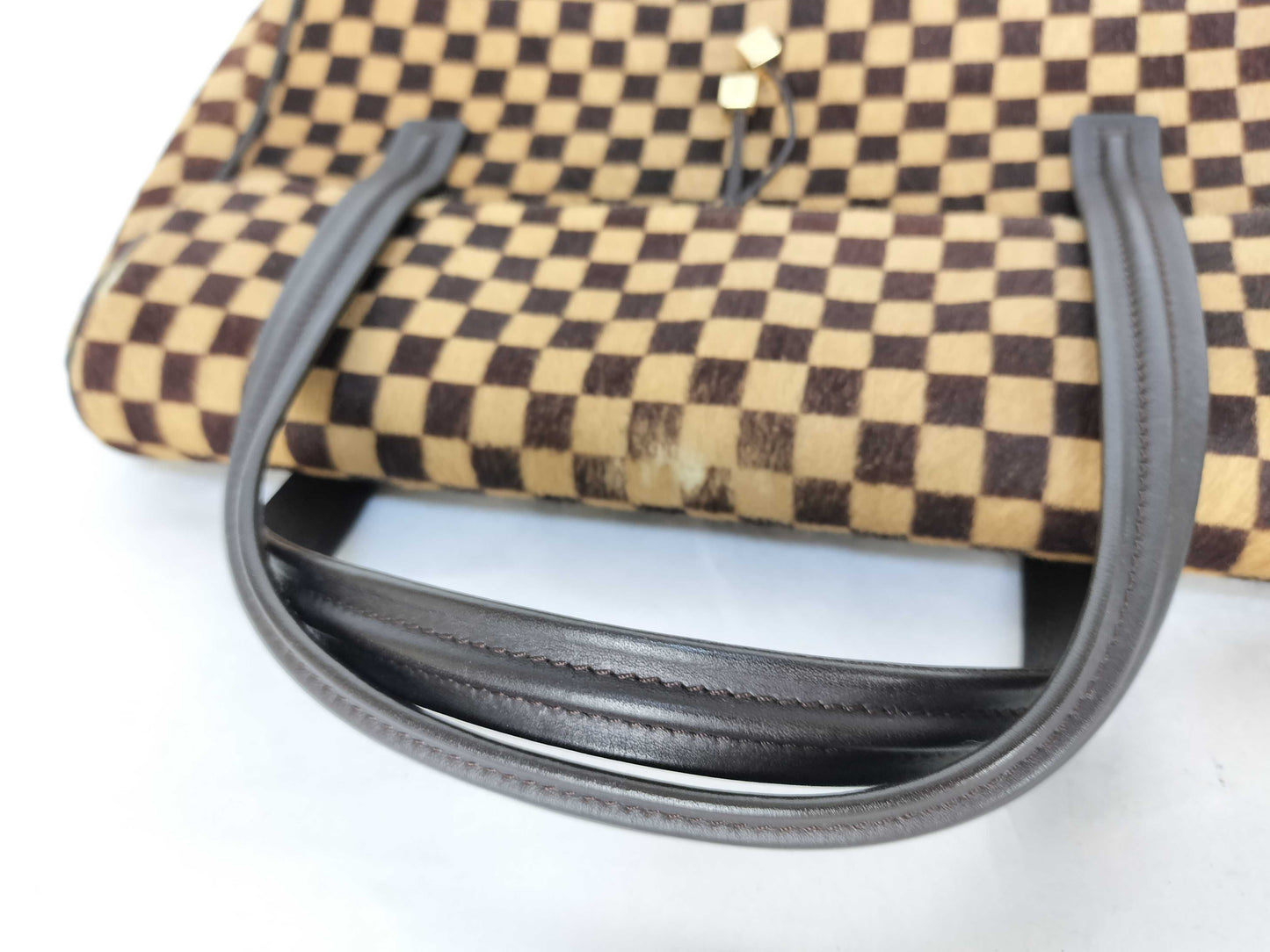 LOUIS VUITTON Damier Sauvage Lion M92131 CE0042 Brown Handbag