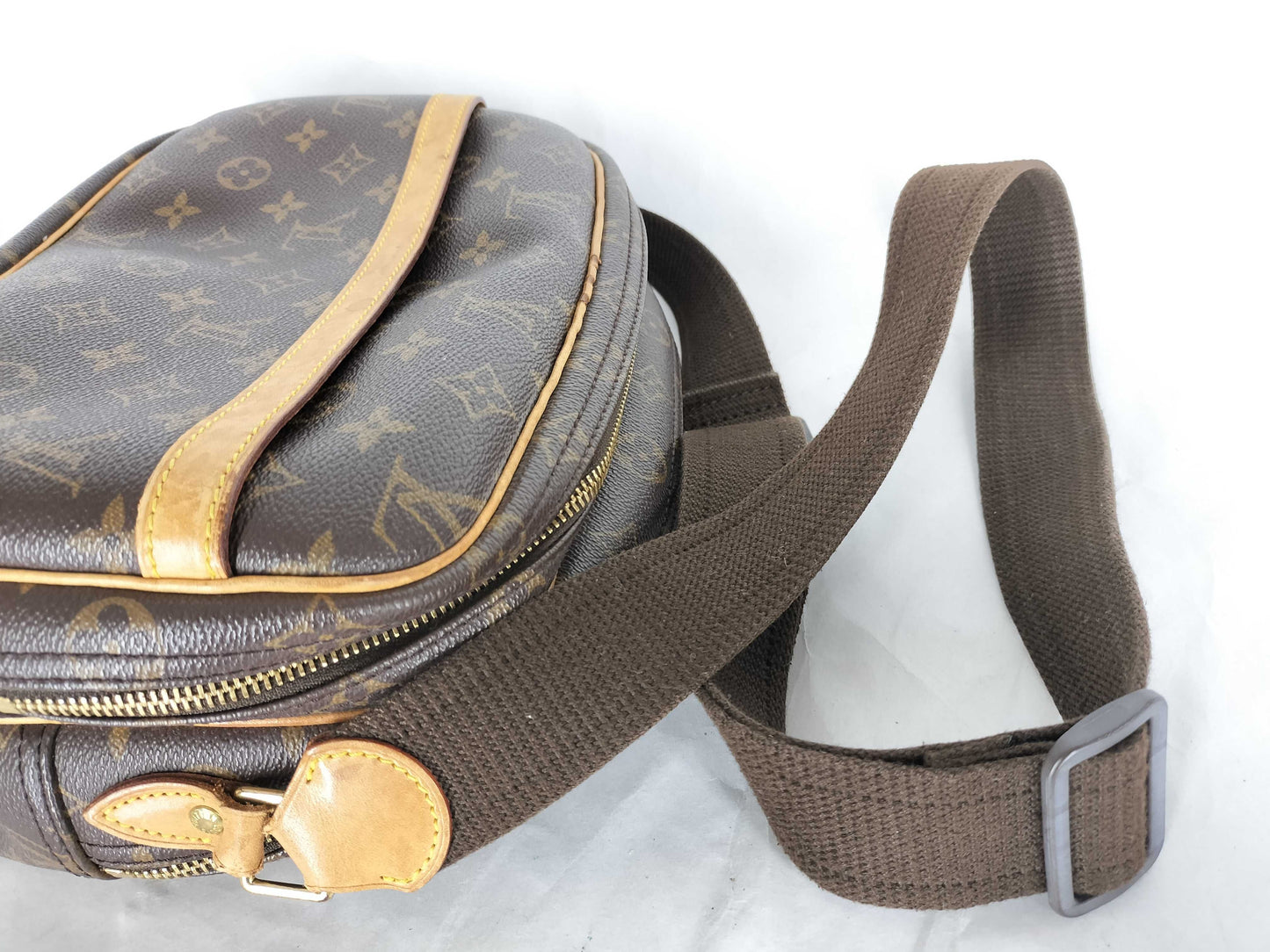 LOUIS VUITTON Monogram Reporter PM M45254 SP0021 Brown Shoulder Bag