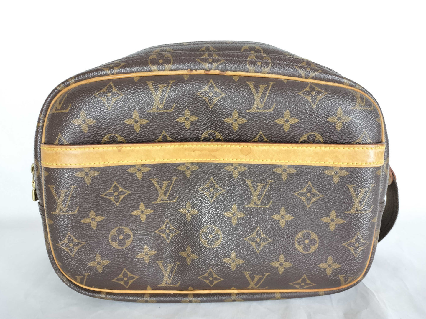 LOUIS VUITTON Monogram Reporter PM M45254 SP0021 Brown Shoulder Bag