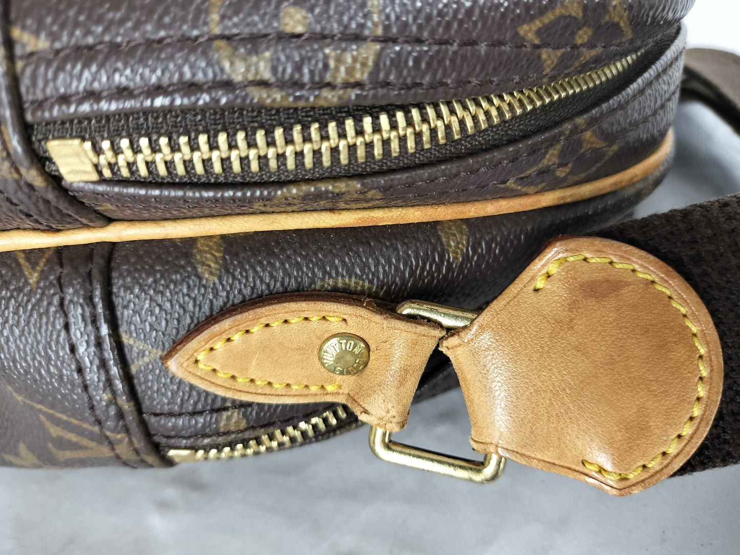 LOUIS VUITTON Monogram Reporter PM M45254 SP0021 Brown Shoulder Bag