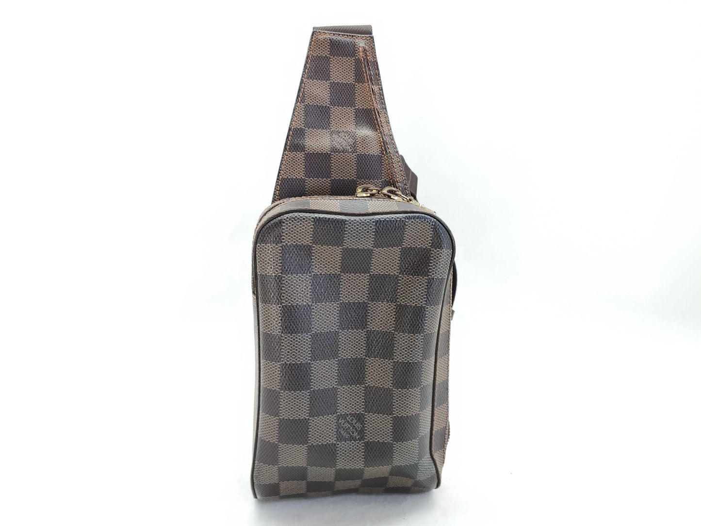 LOUIS VUITTON Damier Geronimos N51994 CA0055 Brown Shoulder Bag