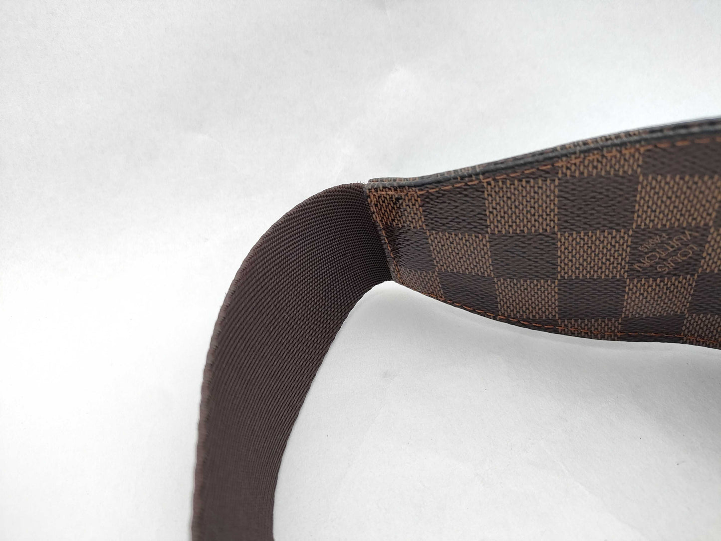 LOUIS VUITTON Damier Geronimos N51994 CA0055 Brown Shoulder Bag