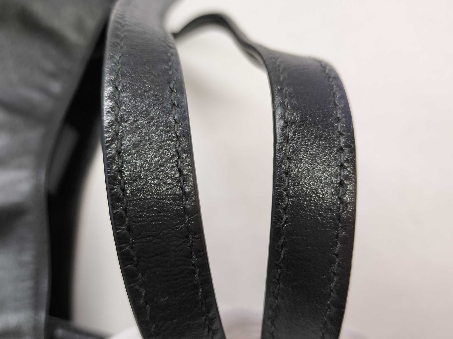 GUCCI PH - Gucci Black Leather Horsebit 1955 Large Tote Bag