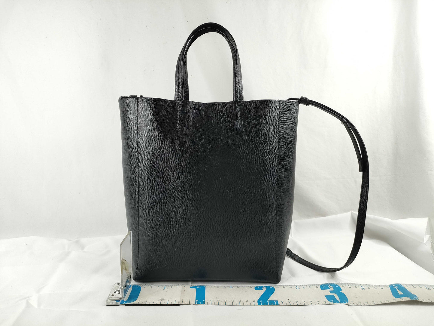 CELINE Celine Vertical Cabas Small 2-Way Handbag Phoebe Black Handbag