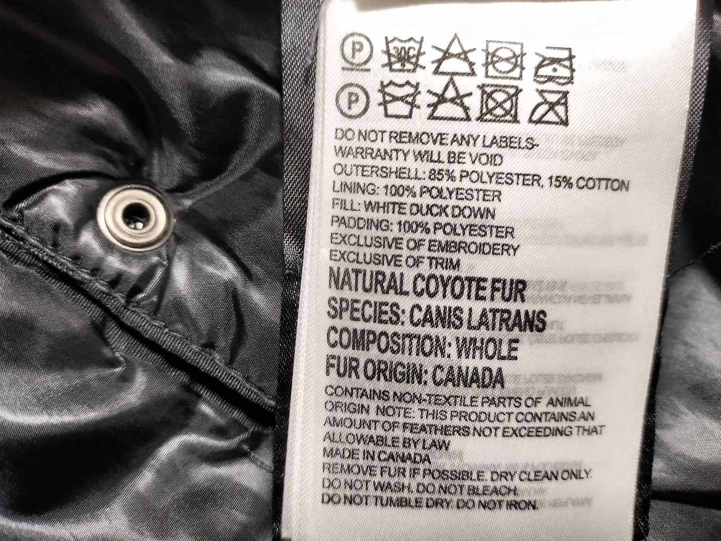 Canada Goose Down Jacket
