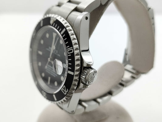 ROLEX 16610 P885460 Black Dial Men's Watch