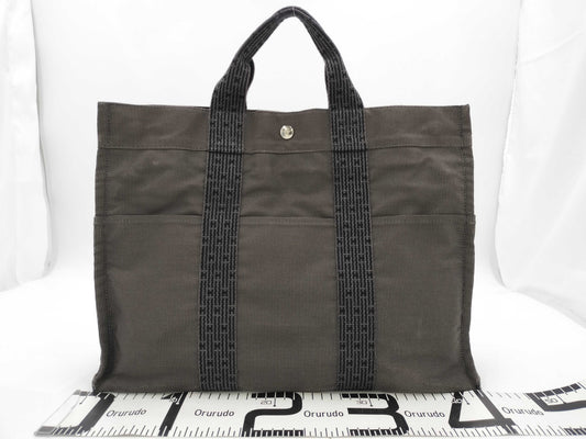 HERMES Air Line Canvas MM Tote Bag