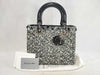 Dior Christian Dior Lady Dior Tweed Black Handbag