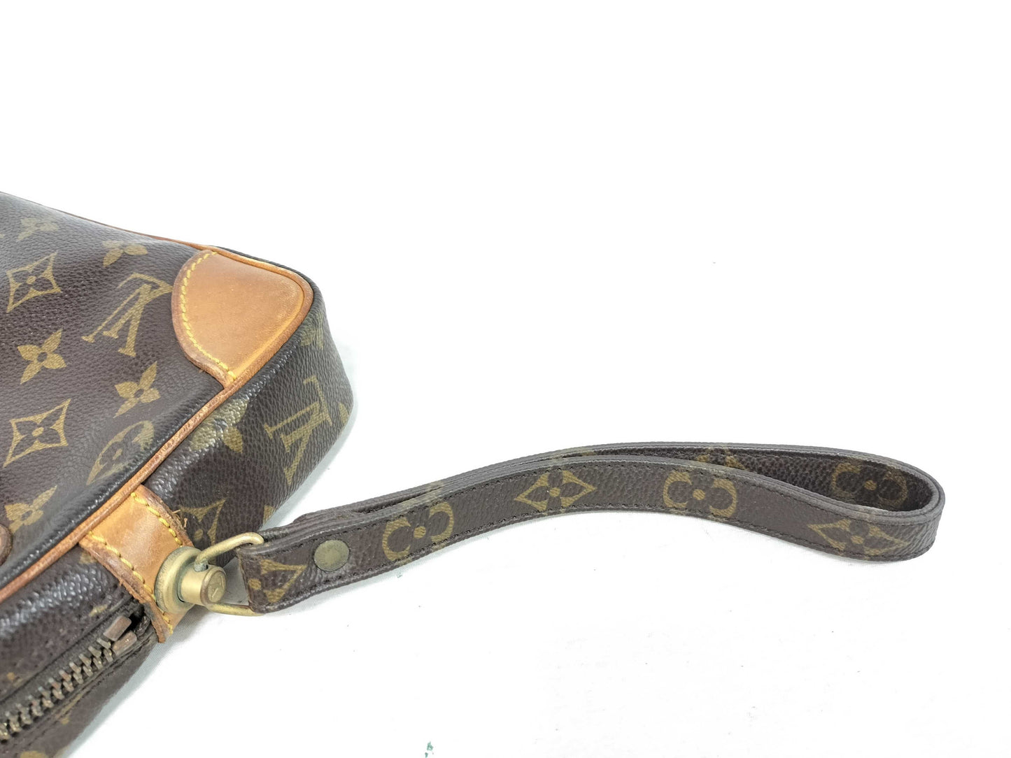 LOUIS VUITTON Monogram Marly Dragonne Brown Second Clutch Bag