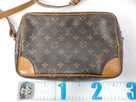 LOUIS VUITTON Monogram Louis Vuitton LOUIS VUITTON M51274 Monogram Trocadero Brown Shoulder Bag