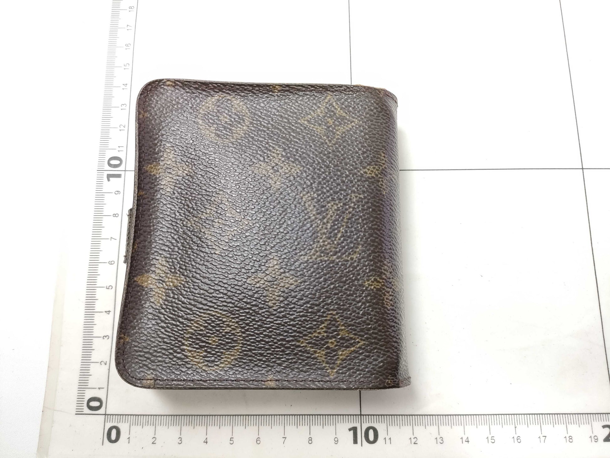 LOUIS VUITTON Monogram Compact Zip Wallet