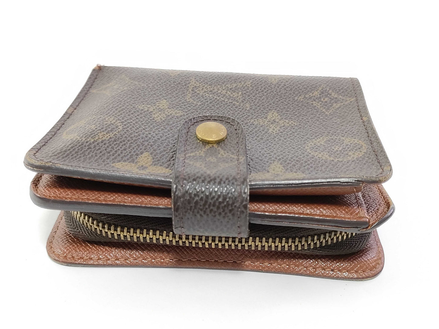 LOUIS VUITTON Monogram Compact Zip Wallet