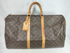 LOUIS VUITTON Monogram Louis Vuitton M41414 Monogram Keepall Bandouliere 55 Brown Boston Handbag Boston Bag