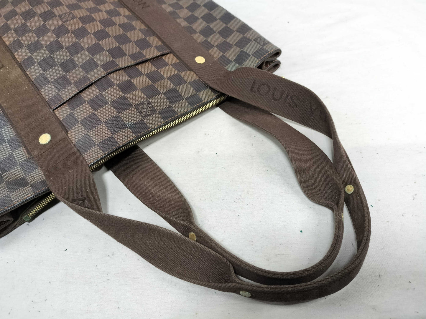 LOUIS VUITTON Damier Cabas Bobur Tote Bag N52006