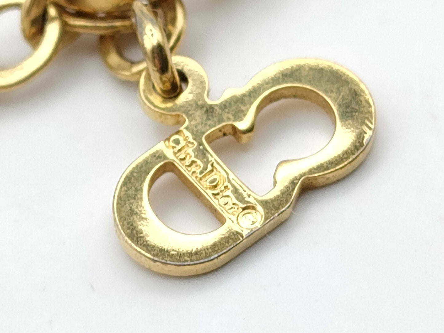 Dior Dior Dior logo necklace necklace