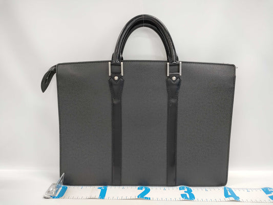 LOUIS VUITTON Louis Vuitton Porte-Document Rosan Taiga Noir Business Bag M30058 Business Bag