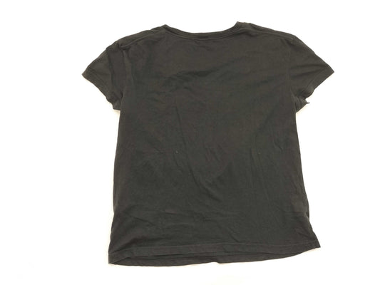 CELINE Black T-shirt Current logo T-shirt