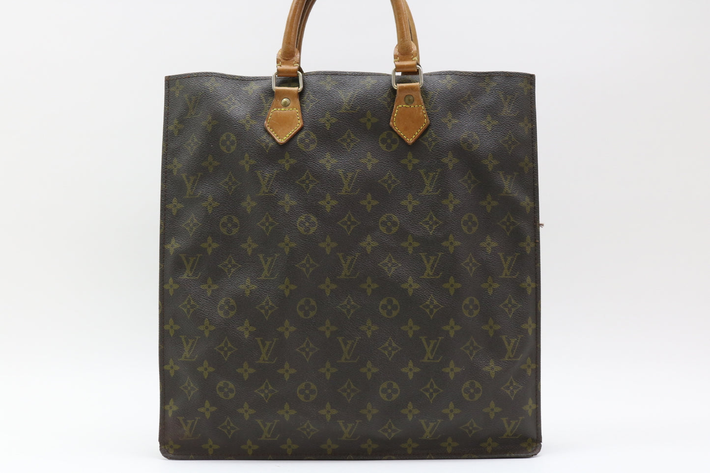 LOUIS VUITTON Monogram Sac Plat Handbag