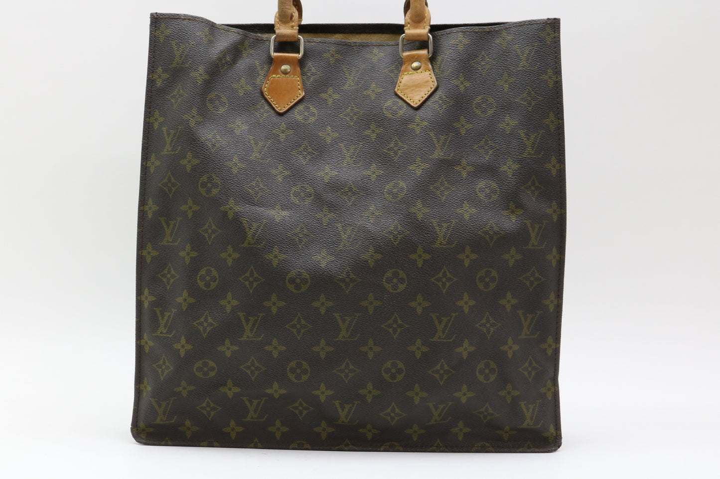 LOUIS VUITTON Monogram Sac Plat Handbag