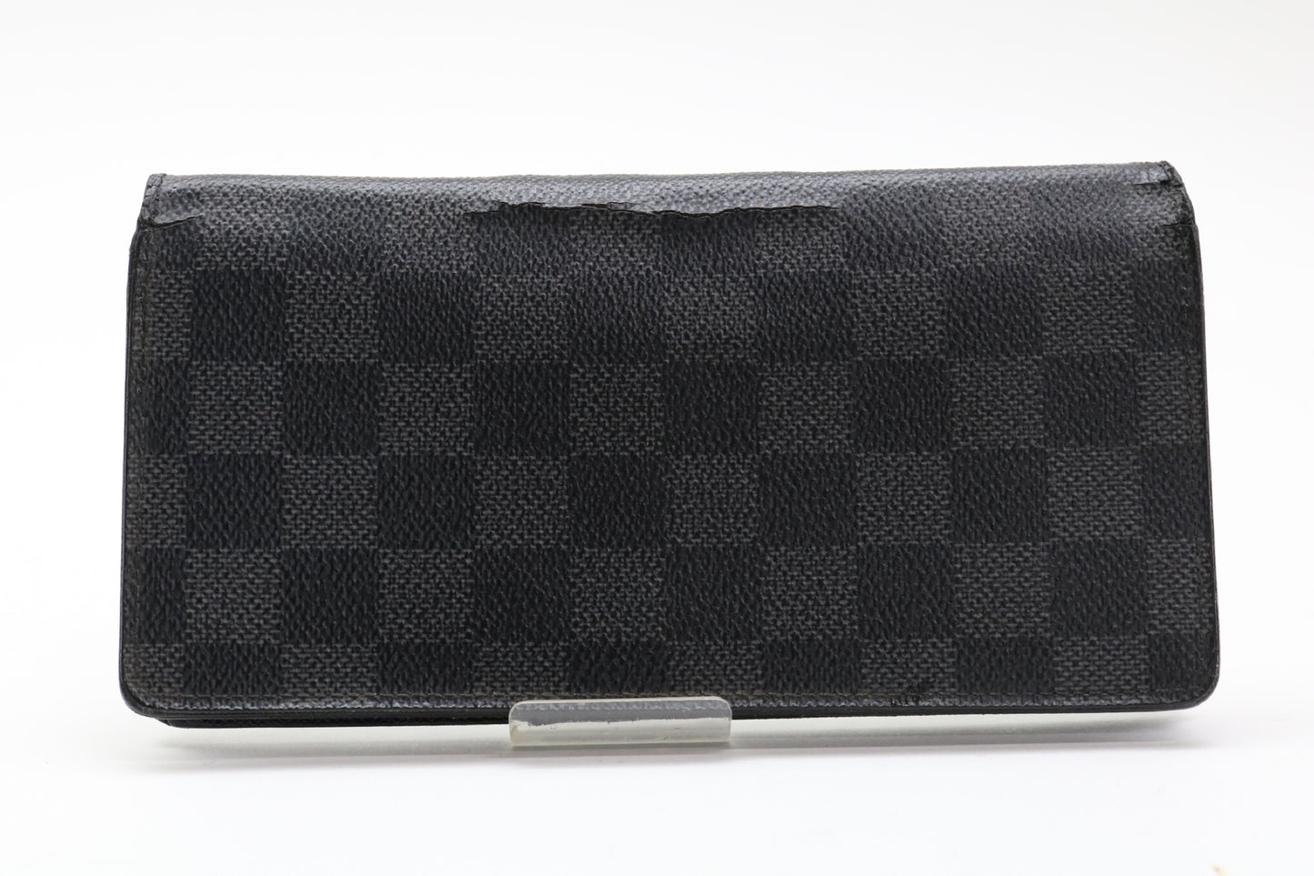 LOUIS VUITTON Damier Graphite Brazza Wallet