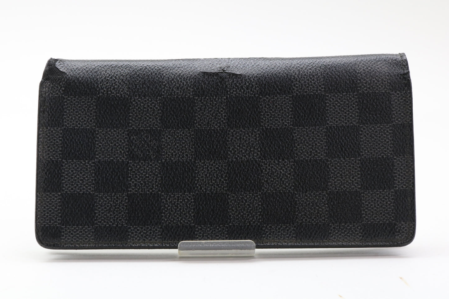 LOUIS VUITTON Damier Graphite Brazza Wallet